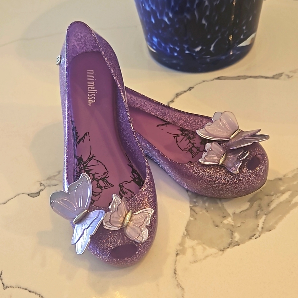 Mini Melissa slip on shoes